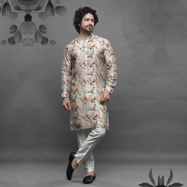 Tapestry Multicolor Patched Kurta