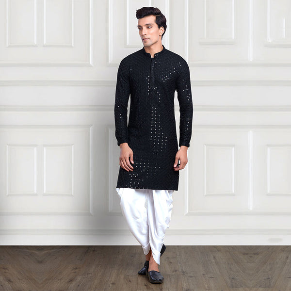 Sapphire Sequined Peshawari Kurta Set