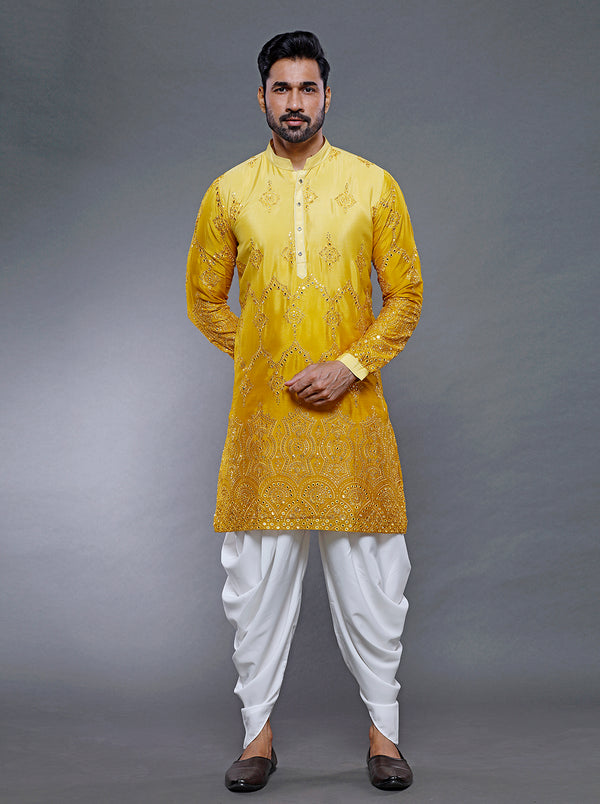 Minimalism Designer Dhoti Kurta