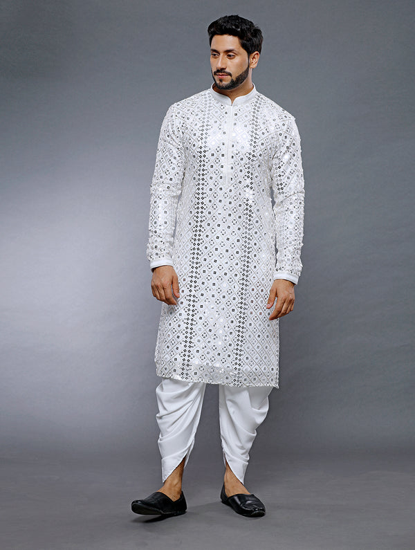 Glimmering Sparkle Dhoti Kurta