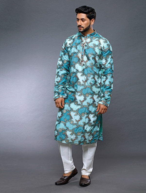 Fusion Heritage Patchwork Kurta